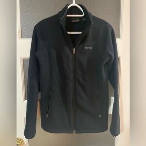 Marmot black zippered layer Size M